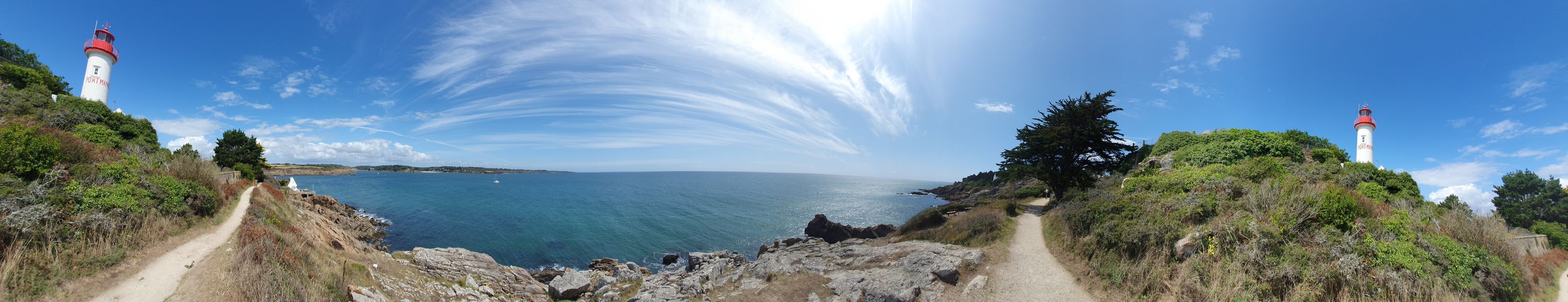 Panorama du far de Port Manec'h